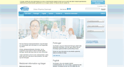 Desktop Screenshot of orionpharma.dk