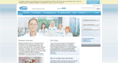 Desktop Screenshot of orionpharma.se